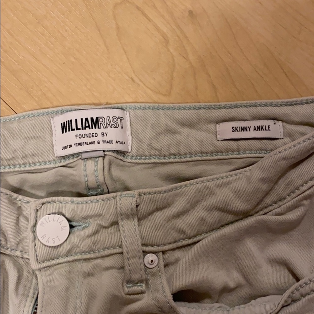 Light Blue William Rast Pants - Picture 4 of 4